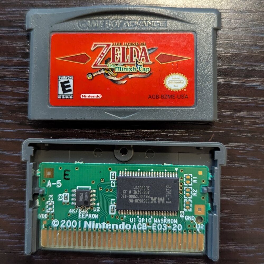 Nintendo Zelda The Minish Cap Video Game– Game Boy Advance – Tested and Working
